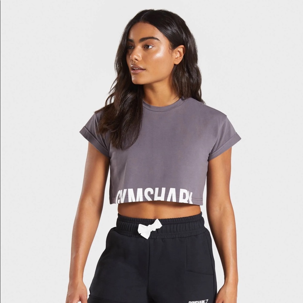 Gymshark Fraction Crop Top